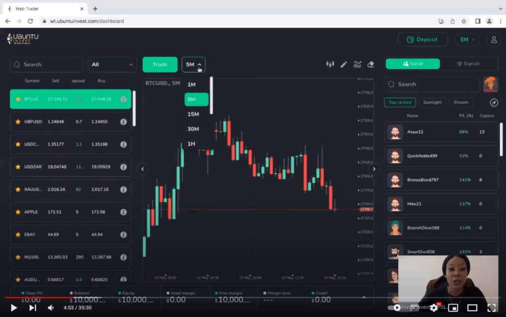 How to Profit with Copy Trading Livestream event from 17th May 2023